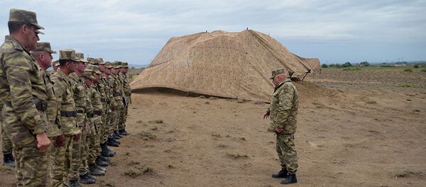 Учения ракетных и артиллерийских соединений ВС Азербайджана Учения ракетных и артиллерийских соединений ВС Азербайджана - Sputnik Азербайджан
