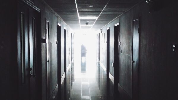 Больничный коридор, фото из архива - Sputnik Азербайджан