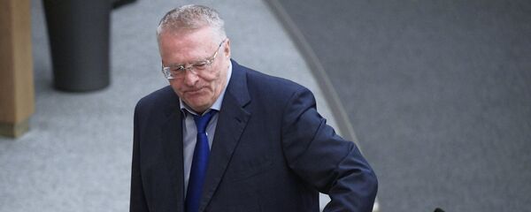 Руководитель фракции ЛДПР Владимир Жириновский на пленарном заседании Государственный Думы РФ Руководитель фракции ЛДПР Владимир Жириновский на пленарном заседании Государственный Думы РФ - Sputnik Азербайджан