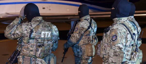 Сотрудники Службы государственной безопасности Азербайджана, фото из архива Сотрудники Службы государственной безопасности Азербайджана, фото из архива - Sputnik Азербайджан