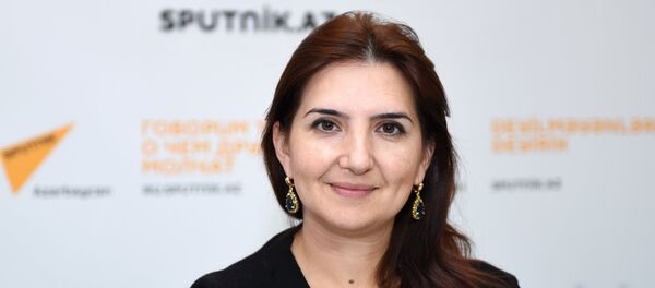 Журналист Рамелла Ибрагимхалилова - Sputnik Азербайджан