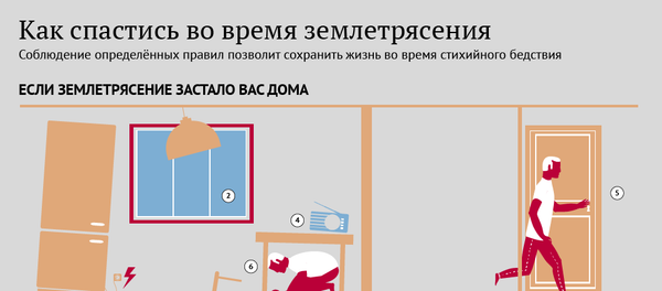 Как спастись во время землетрясения - Sputnik Азербайджан