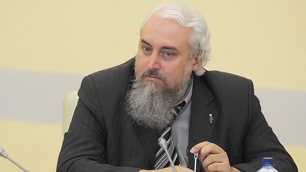 Заместитель директора Российского института стратегических исследований  Михаил Смолин - Sputnik Азербайджан