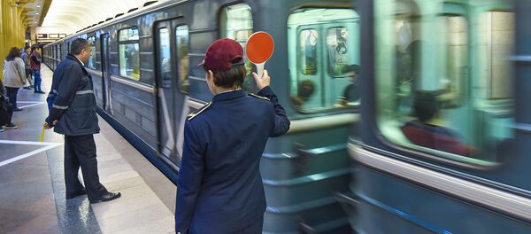 Бакинский метрополитен. Станция Нариман Нариманов - Sputnik Азербайджан
