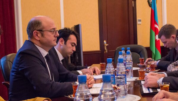 Посол ЕС в Азербайджане Кестутис Янкаускас побывал в Министерстве энергетики Азербайджана - Sputnik Азербайджан