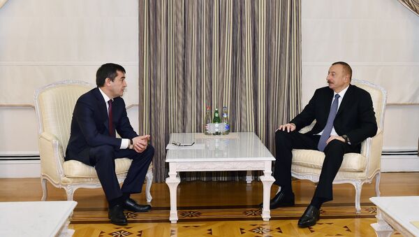 Президент Ильхам Алиев принял заместителя премьер-министра Узбекистана - Sputnik Азербайджан