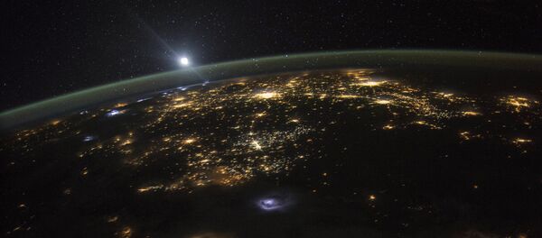 Вид Земли из космоса, фото из архива Вид Земли из космоса, фото из архива - Sputnik Азербайджан