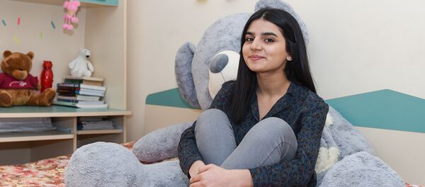 Участница международного детского конкурса вокалистов Ты супер! Парвана Алджанова Участница международного детского конкурса вокалистов Ты супер! Парвана Алджанова - Sputnik Азербайджан