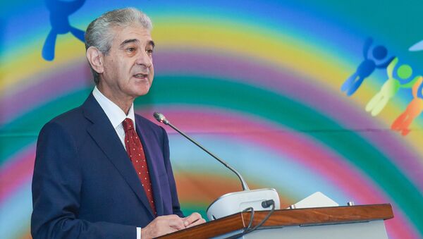 Вице-премьер, председатель Национального координационного совета по устойчивому развитию Али Ахмедов - Sputnik Азербайджан