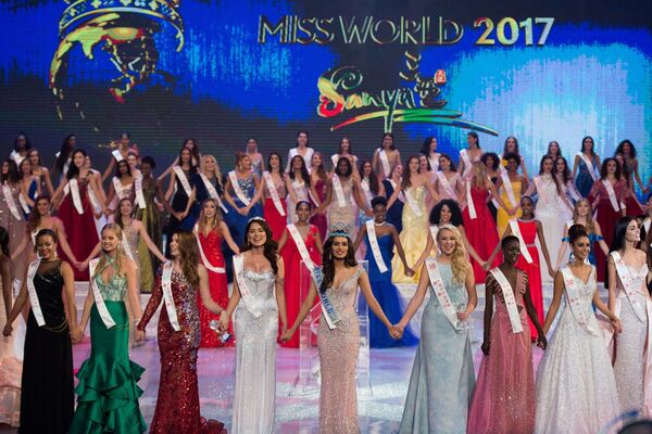 Участницы конкурса красоты Мисс Мира-2017 в Китае - Sputnik Азербайджан