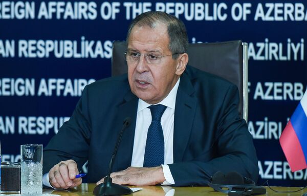 Министр иностранных дел России Сергей Лавров - Sputnik Азербайджан