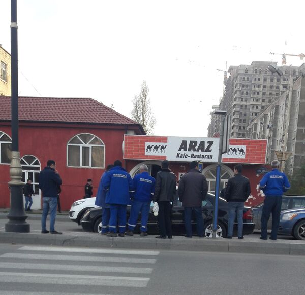 ДТП в Ясамальском районе, на улице Акима Аббасова возле парка Azərsu - Sputnik Азербайджан