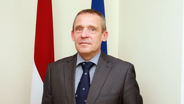 Посол Латвии в Азербайджане Юрис Маклаковс, фото из архива - Sputnik Азербайджан