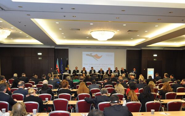 Международный форум на тему Сепаратизм как угроза международному миру и безопасности - Sputnik Азербайджан