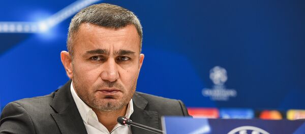 Главный тренер Карабаха Гурбан Гурбанов, фото из архива - Sputnik Азербайджан