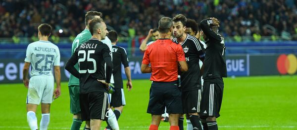 Матч пятого тура группового этапа Лиги чемпионов UEFA между ФК Карабах и ФК Челси - Sputnik Азербайджан