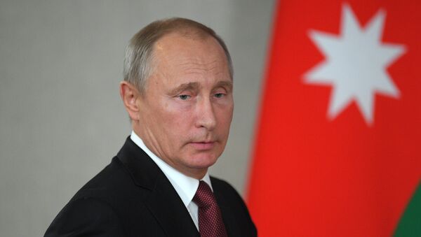 Президент РФ В. Путин принимает участие в саммите ЕврАзЭС - Sputnik Azərbaycan