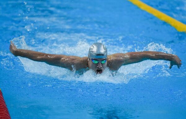 Открытый Чемпионат Азербайджана по плаванию 2017 - Sputnik Азербайджан