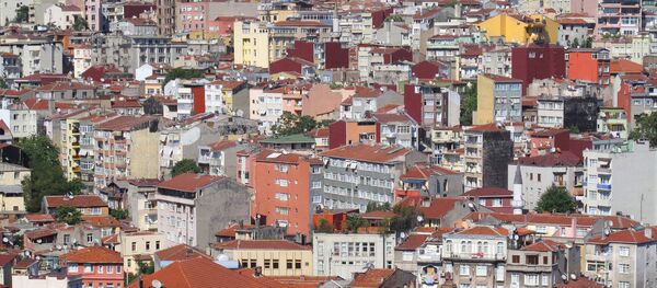 Дома в Стамбуле, фото из архива Дома в Стамбуле, фото из архива - Sputnik Азербайджан