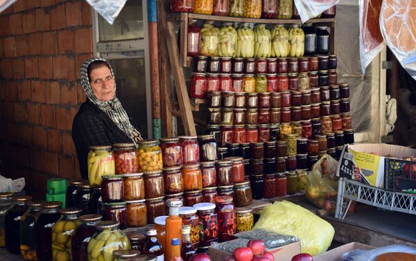 Рынок в селе Вендам - Sputnik Азербайджан
