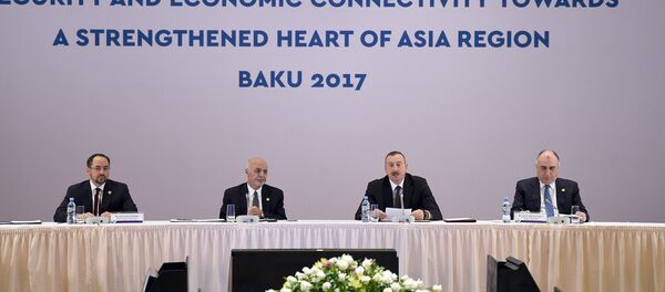 Церемония открытия VII Министерской конференции Безопасность и сотрудничество во имя сердца сильной Азии Церемония открытия VII Министерской конференции Безопасность и сотрудничество во имя сердца сильной Азии - Sputnik Азербайджан