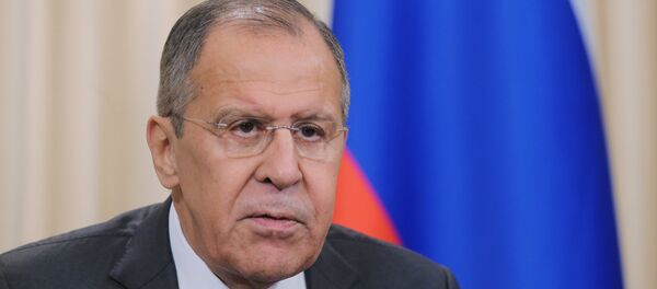 Министр иностранных дел РФ Сергей Лавров на пресс-конференции по итогам встречи с министрами иностранных дел прикаспийских государств Министр иностранных дел РФ Сергей Лавров на пресс-конференции по итогам встречи с министрами иностранных дел прикаспийских государств - Sputnik Азербайджан