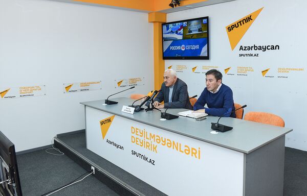 Конференция в мультимедийном пресс-центре Sputnik Азербайджан на тему Проблемы Каспийского моря Конференция в мультимедийном пресс-центре Sputnik Азербайджан на тему Проблемы Каспийского моря - Sputnik Азербайджан
