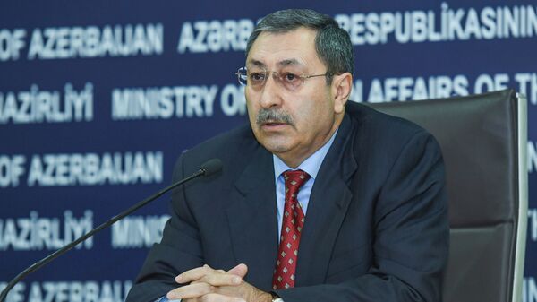 Заместитель министра иностранных дел, член рабочей группы по правовому статусу Каспия от Азербайджана Халаф Халафов - Sputnik Азербайджан