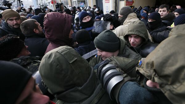 Беспорядки в Киеве - Sputnik Азербайджан