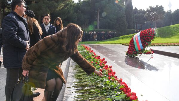 Четырнадцать лет со дня смерти Общенационального лидера Гейдара Алиева - Sputnik Азербайджан