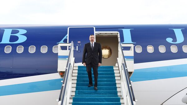 Рабочий визит президента Ильхама Алиева в Турцию, 12 декабря 2017 года - Sputnik Азербайджан