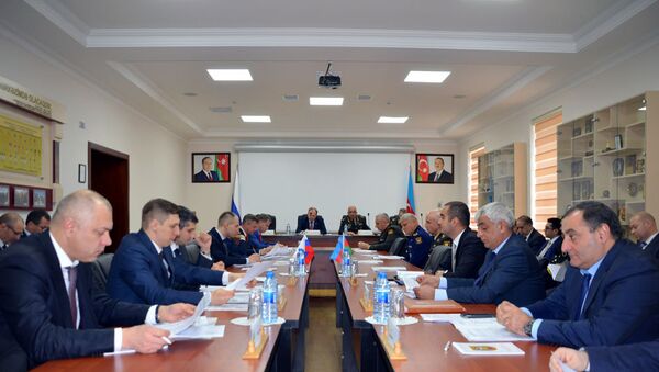 Одиннадцатое заседание Межправительственной комиссии по военно-техническому сотрудничеству между Азербайджанской Республикой и Российской Федерацией, 12 декабря 2017 года - Sputnik Азербайджан