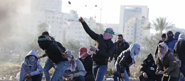 Протестующие в Палестине, архивное фото Протестующие в Палестине, архивное фото - Sputnik Азербайджан