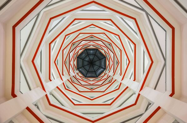 Снимок Geometric Concept фотографа Dmytro Levchuk, финалист конкурса Art of Building photography awards 2017 - Sputnik Азербайджан