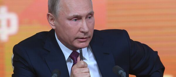 Президент РФ Владимир Путин - Sputnik Азербайджан