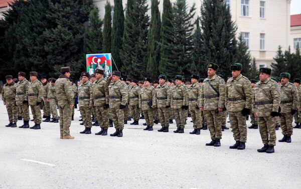 Проводятся сборы с руководящим составом Вооруженных сил - Sputnik Азербайджан