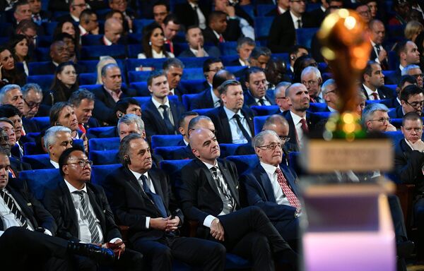 Церемония официальной жеребьевки чемпионата мира по футболу 2018 - Sputnik Азербайджан