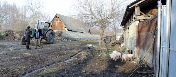 Село Гымыр в Гахском районе Азербадйжана Село Гымыр в Гахском районе Азербадйжана - Sputnik Азербайджан