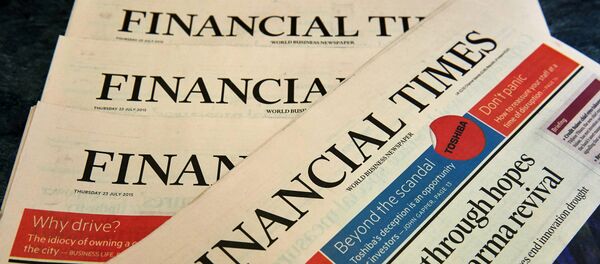 Газеты Financial Times, фото из архива Газеты Financial Times, фото из архива - Sputnik Азербайджан