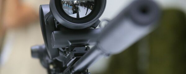 Снайперская винтовка, фото из архива Снайперская винтовка, фото из архива - Sputnik Азербайджан