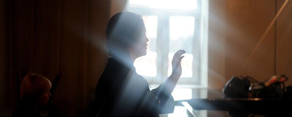 Занятия в музыкальном училище, фото из архива Занятия в музыкальном училище, фото из архива - Sputnik Азербайджан