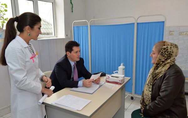 В Габалинском районе проведены медицинские обследования в связи с онкологическими заболеваниями - Sputnik Азербайджан