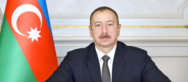 Президент Азербайджана Ильхам Алиев . - Sputnik Азербайджан