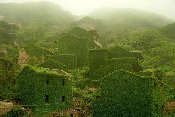 Çinin Qouqi adasında yerləşən atılmış kənd - Sputnik Azərbaycan