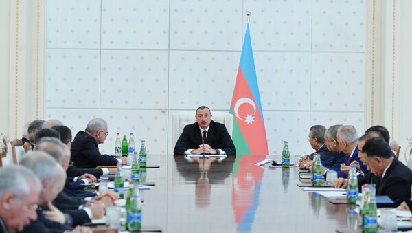 Заседание Кабинета Министров, посвященное итогам социально-экономического развития в 2017 году и предстоящим задачам - Sputnik Азербайджан