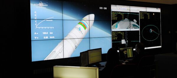 Запуск на орбиту первого азербайджанского телекоммуникационного спутника Azerspace-1, 8 февраля 2013 года Запуск на орбиту первого азербайджанского телекоммуникационного спутника Azerspace-1, 8 февраля 2013 года - Sputnik Азербайджан