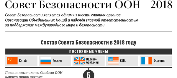 Совет Безопасности ООН в 2018 году Совет Безопасности ООН в 2018 году - Sputnik Азербайджан