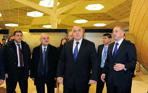 Премьер-министры Азербайджана и Болгарии приняли участие в открытии первого прямого авиарейса Баку-София - Sputnik Азербайджан