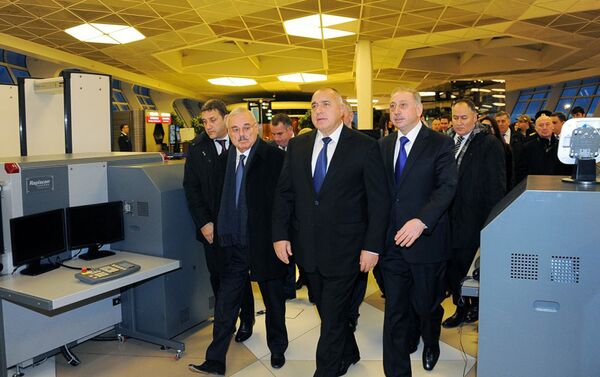 Премьер-министры Азербайджана и Болгарии приняли участие в открытии первого прямого авиарейса Баку-София - Sputnik Азербайджан