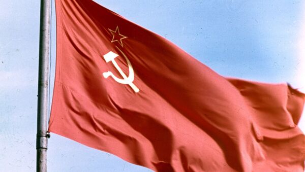 SSRİ-nin dövlət bayrağı - Sputnik Azərbaycan